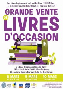 Grande vente de livres d'occasion
