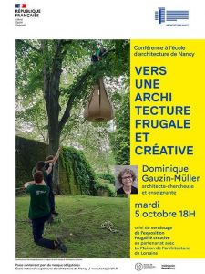 Vers une achitecture frugale et créatiives