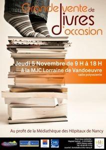 Grande vente de livres d'occasion