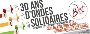 30 ans d'aondes solidaires - FAJET