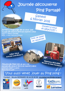 Journée découverte Ping Pong