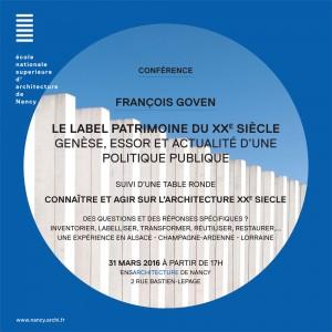 Le patrimoine du 20eme siècle