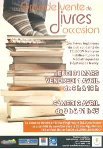 Grande vente de livres d'occasion