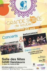 Grande soirée de soutien