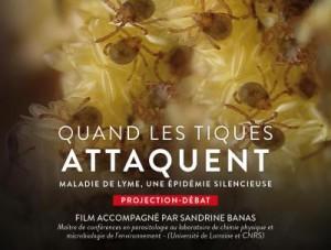 Projection-débat Festival du film de Chercheur - Quand les tiques attaquent