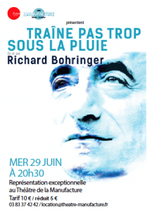 Traine pas sous la pluie