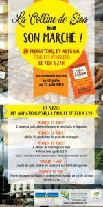 La colline de Sion fait son marché