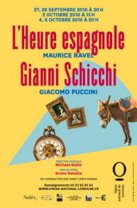 L’Heure espagnole, Ravel & Gianni Schicchi, Puccini