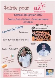 Soirée pour ELA