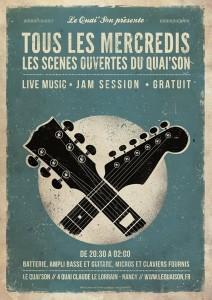 Les scènes ouvertes au quai'son
