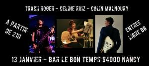 Tracii Roger - Céline Ruiz - Colin Malnoury en concert