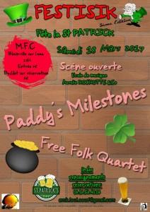 Paddy's Milestone - fête de la Saint Patrick