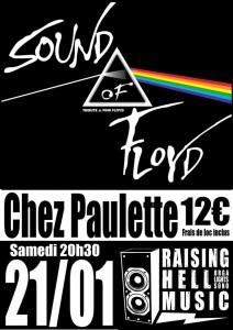 Soirée Tribute Pink Floyd chez Paulette