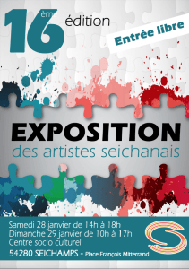 16e exposition des artistes séchanais