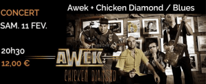 Awek et Chicken Diamond