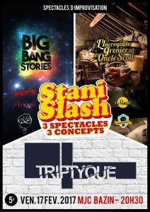 Affiche spectacle Stanislash 17 fevrier