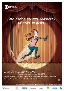 Ma thèse en 180 secondes : la finale en public !