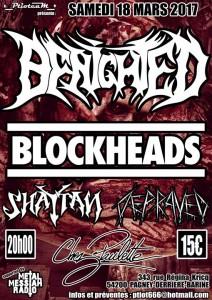 Benighted Blockheads Depraved Shaytan