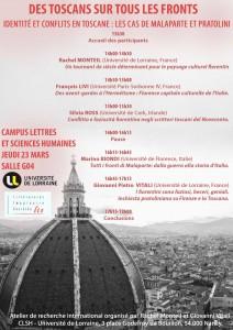 Des Toscans sur tous les fronts : les cas de Malaparte et Pratolini"