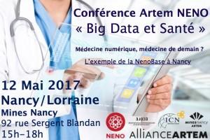 BIG DATA ET SANTÉ au campus artem de Nancy