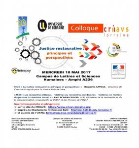 Justice restaurative : principes et perspectives