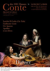 Affiche Danser contre la SeP 2017 Conte des 1001 Danses