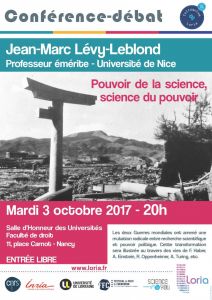 Le « critique de sciences » Jean-Marc Lévy-Leblon
