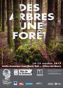  Fête de la Science au Jardin botanique : Des arbres, une forêt