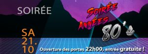 Soirées années 80