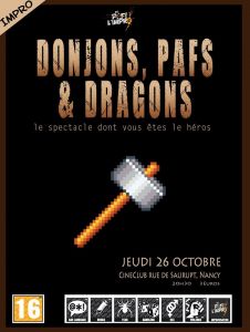 Donjons, pafs et Dragon