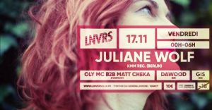 Juliane WOLF à l'Envers