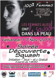 Soirée découverte squash