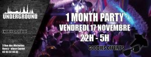 1 Month Party - Underground Bar Club
