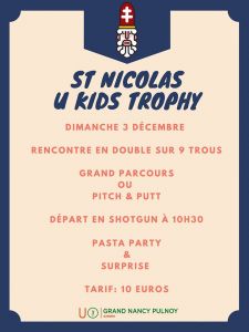 Golf de pulnoy - Saint Nicolas U kids trophy