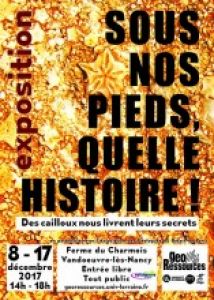 "Sous nos pieds, quelle histoire !"