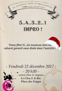 5,4,3,2,1,... impro !