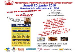 Conférence sur Média Pi