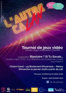 L'Autre calan, tournoi de jeux vidéo