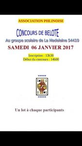 Concours de Belote