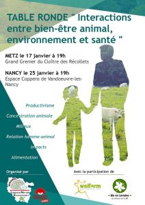 L'association Welfarm interviendra sur les impacts du productivisme sur le bien-être animal 