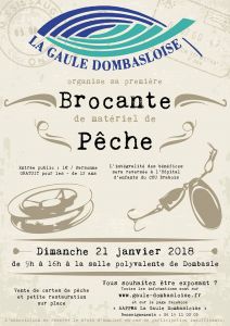 Brocante de matériels de pêche