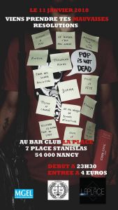 Soirée étudiante à la place