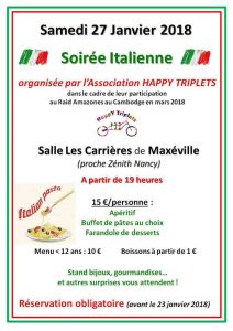 Soirée italienne