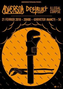  Adversor / Destrukt / Illegal Corpse