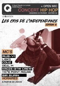 Les Cris De L'Indépendance #5