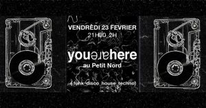 You are here