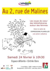 Journée de la femme à la médiathèque Jules VERNES