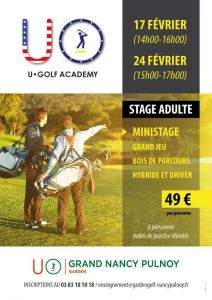 stage de golf