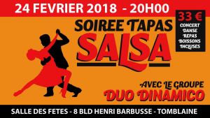 Soirée salsa tapas