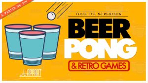 Beer pong à l'appart